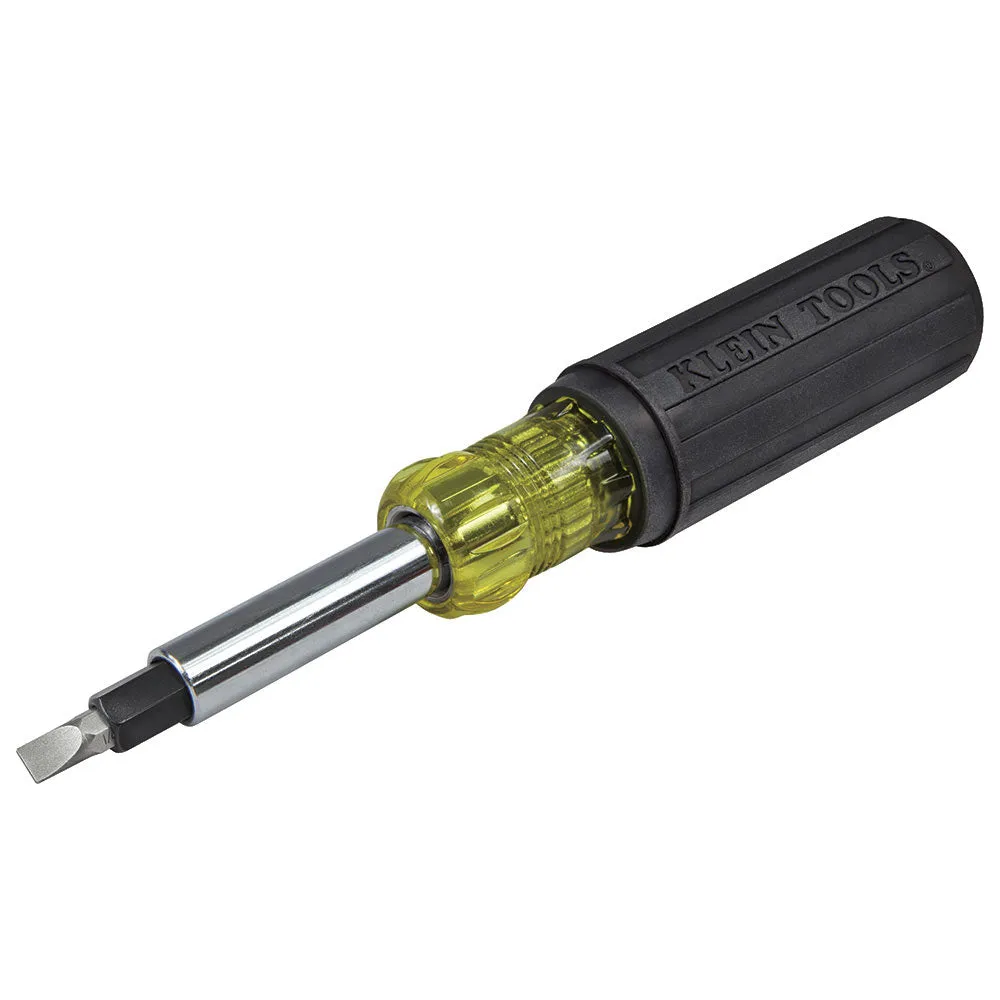 Klein Tools 32557 Multi-Bit Screwdriver / Nut Driver, 6-in-1, Heavy Duty