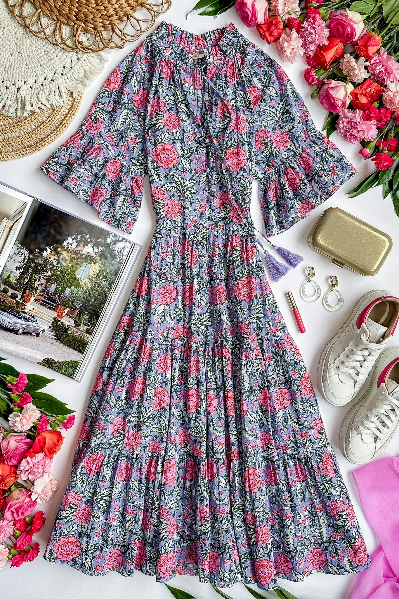 Melodie Cotton Midi Dress