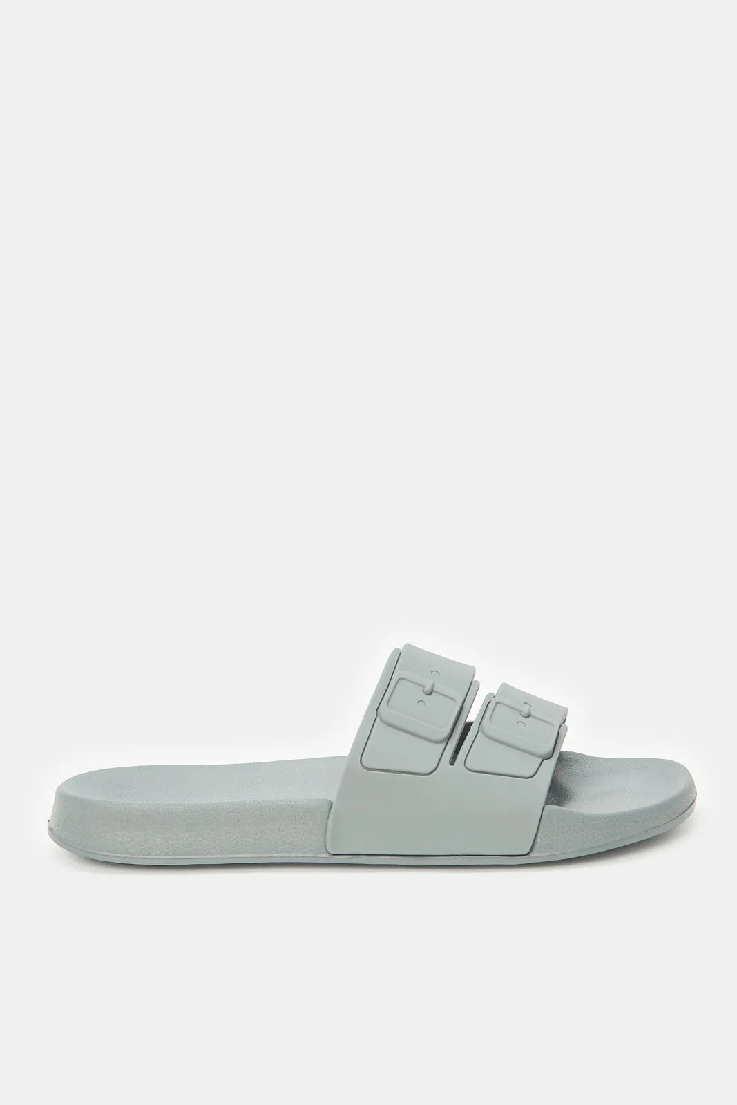 Men Grey Moulded Comfort Slide