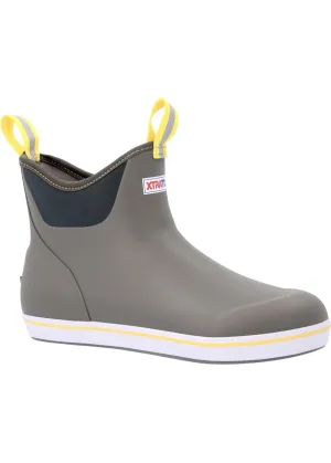 Men's 6in Ankle Deck Boot-Grey