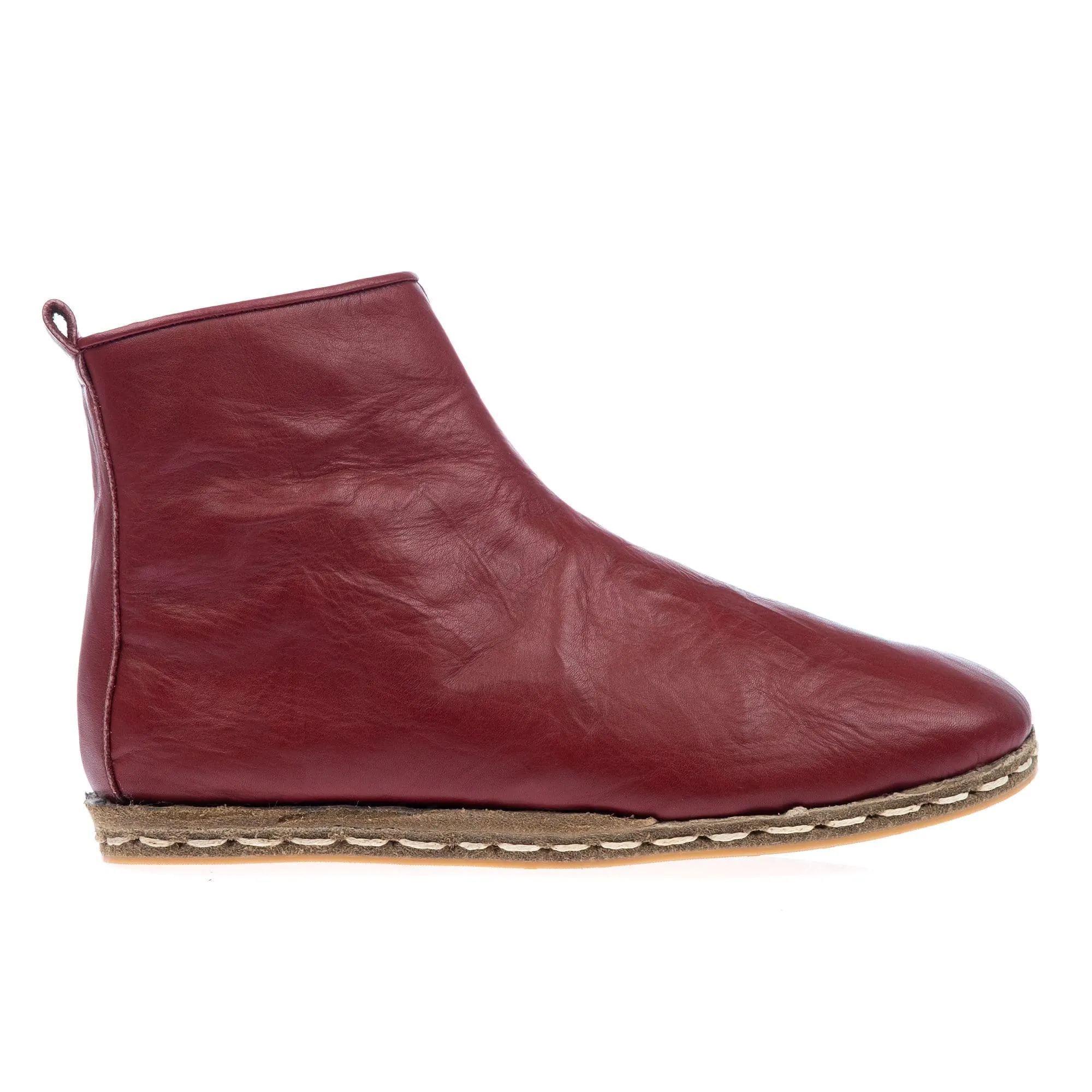 Men's Burgundy Boots