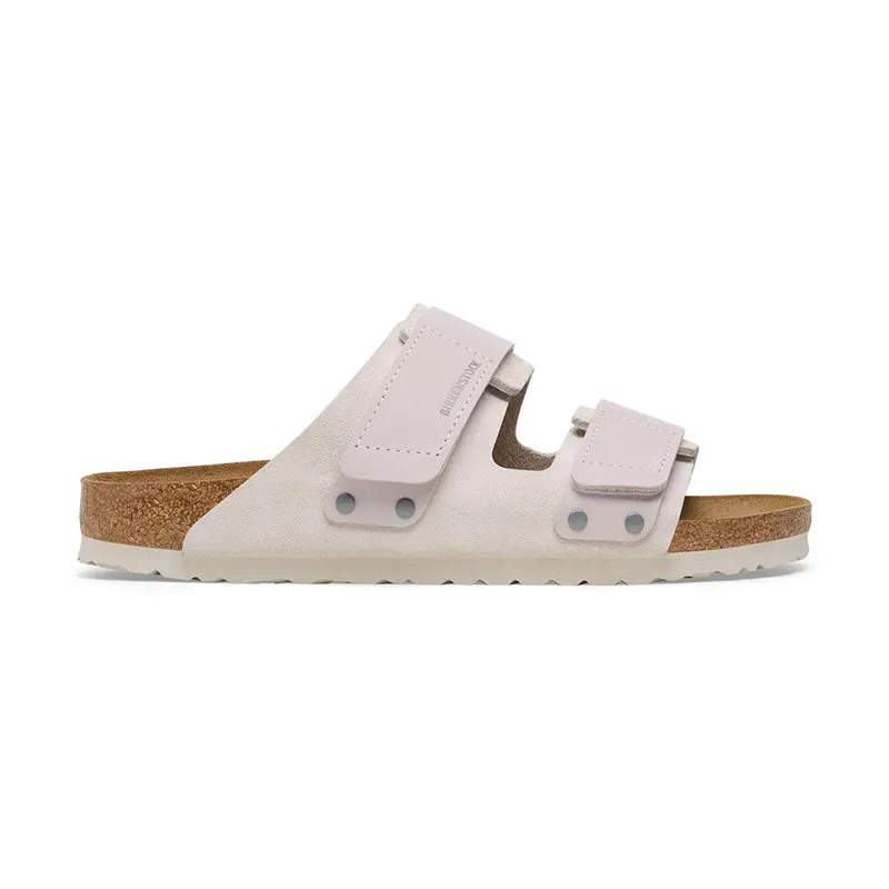 Men's Uji Antique White Suede/Nubuck