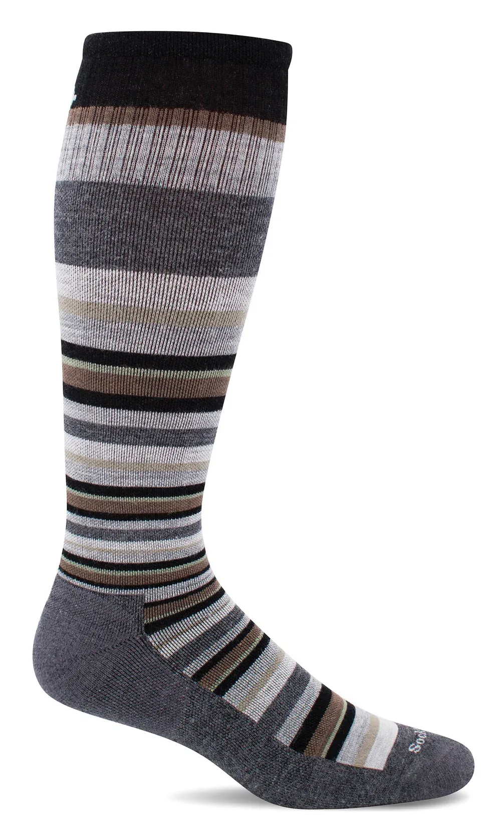 Men's Up Lift Firm Graduated Compression Socks (Charcoal)