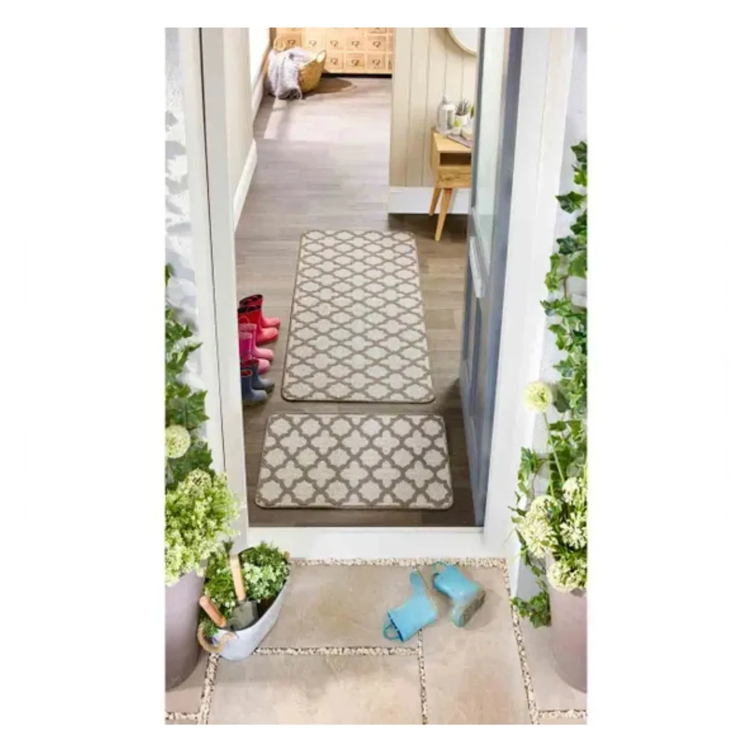 My Stain Resistant 150cm Moroccan Tile Runner