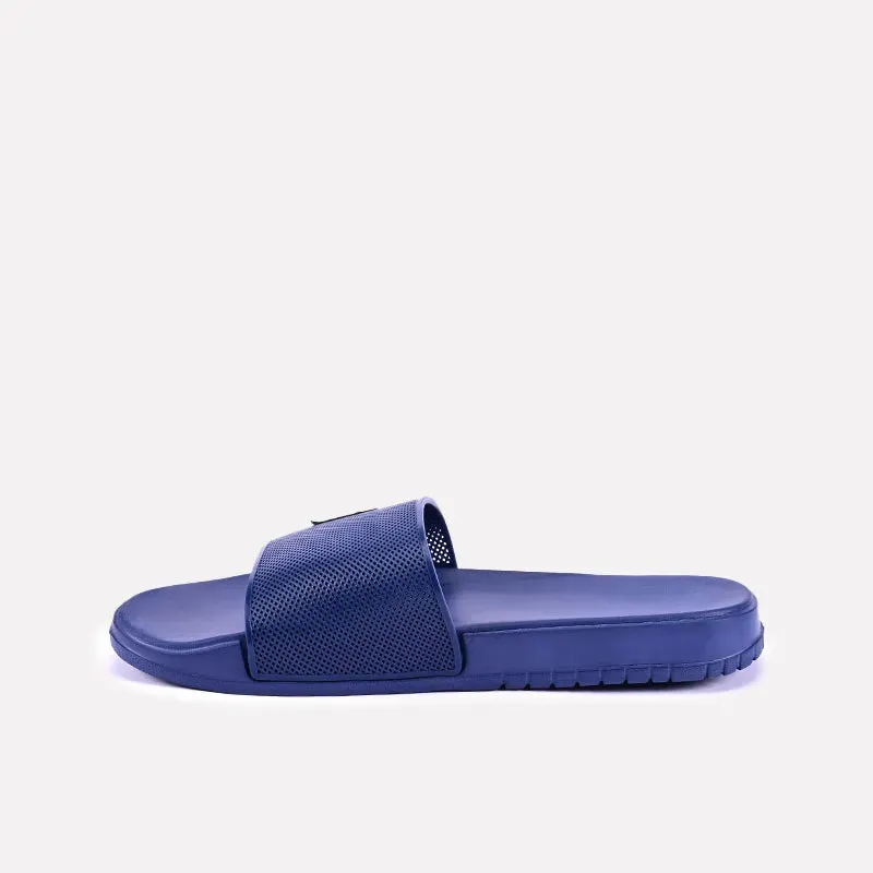 Nicolas Blue Casual Slides 0150858