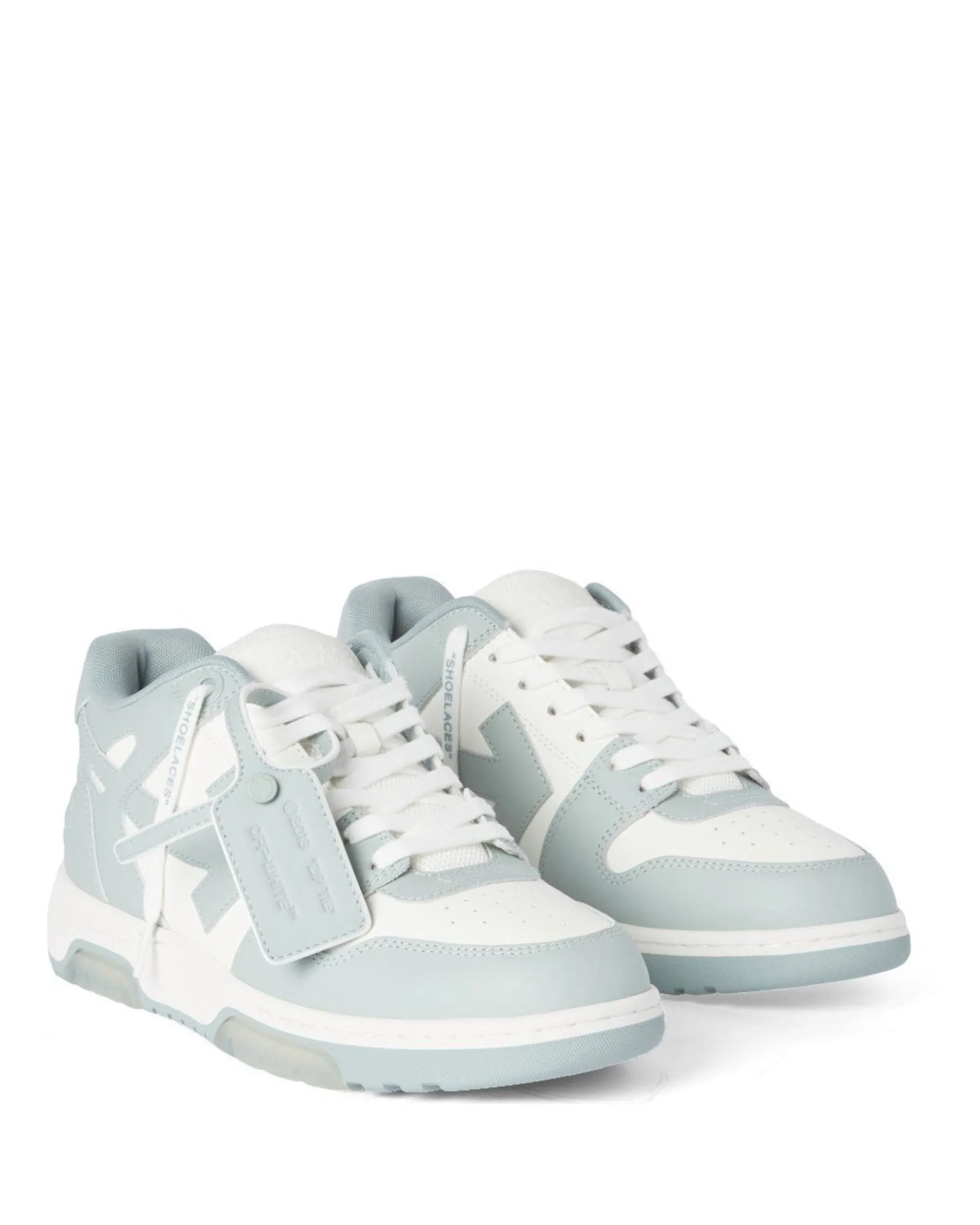 Out Of Office Calf Leather White/Grey