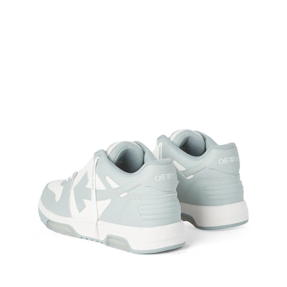 Out Of Office Calf Leather White/Grey