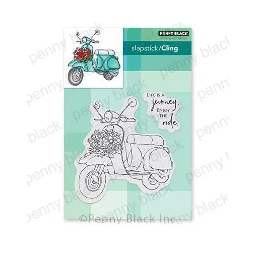 Penny Black Cling Stamps - The Ride