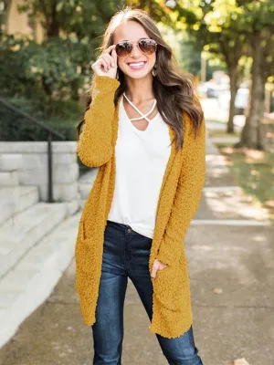 Queenly Knitting Cardigan Tops