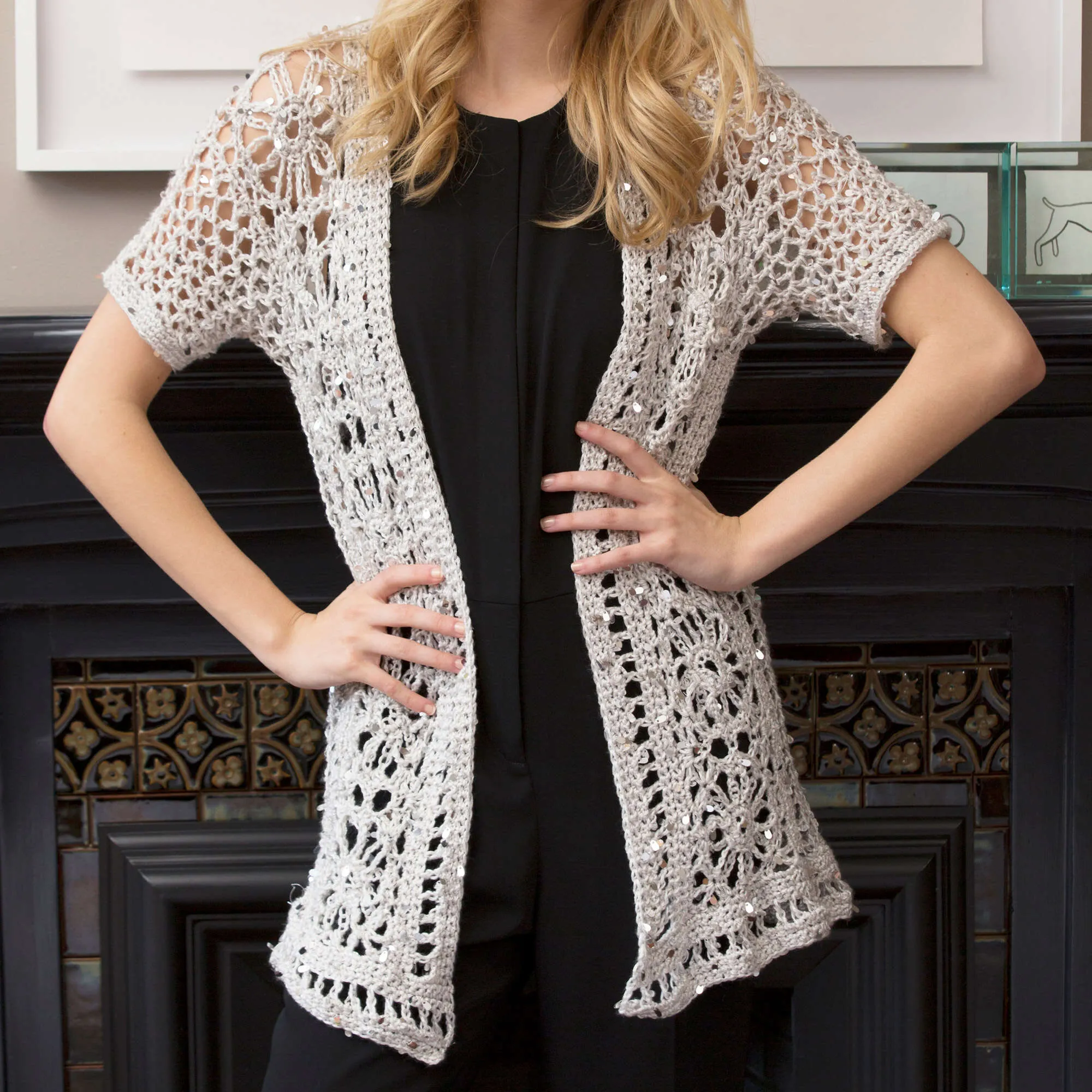 Red Heart Crochet Fashion-Forward Duster