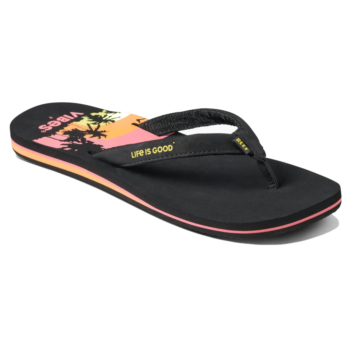 REEF Women's Cushion Sands × Life Is Good Sandals