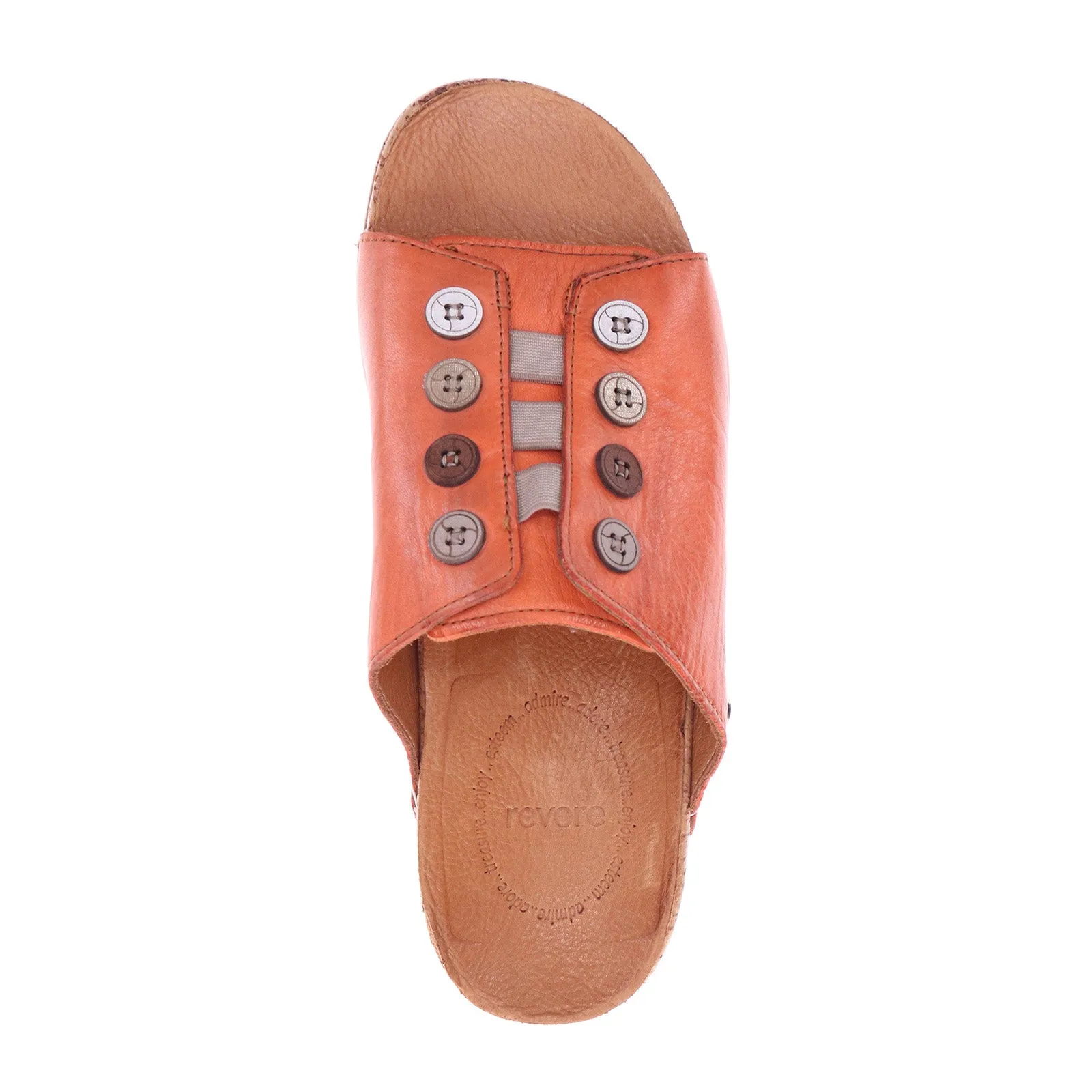 Revere Antalya Slide Sandal (Women) - Mango