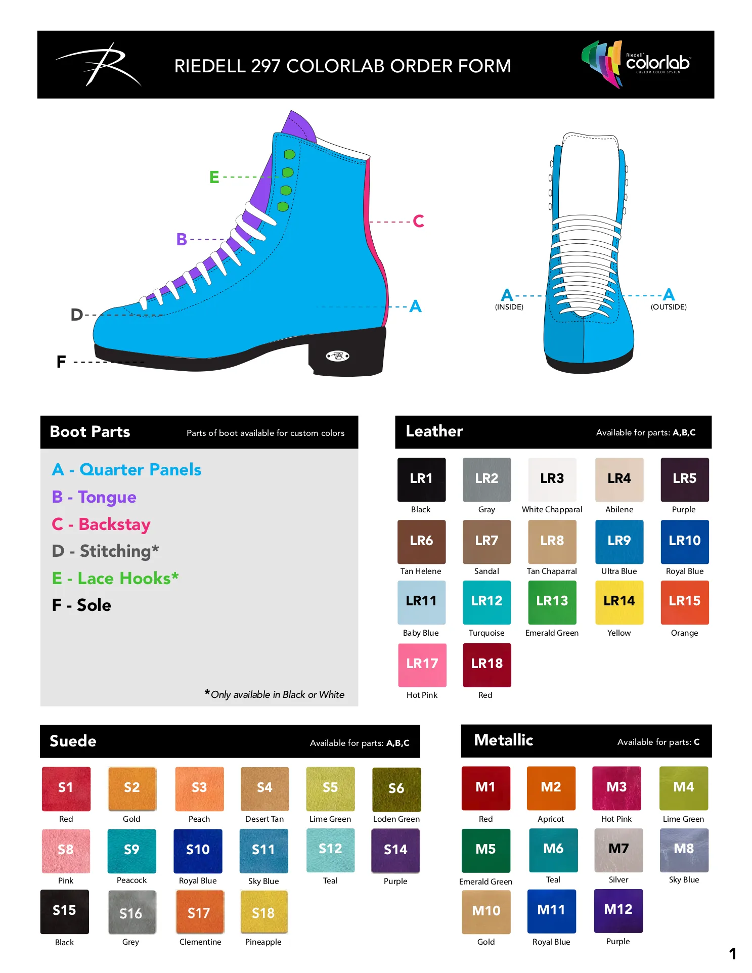 Riedell ColorLab