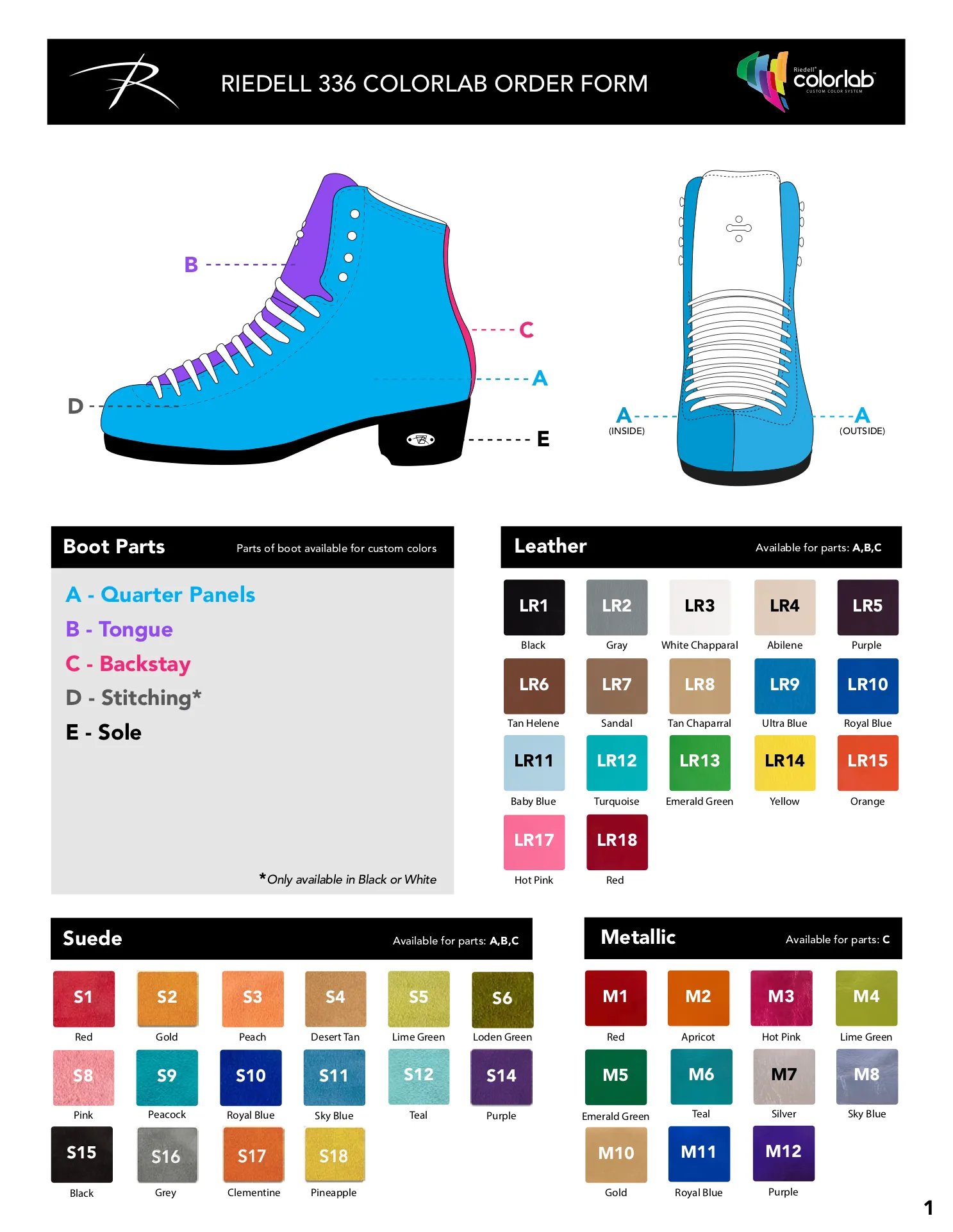 Riedell ColorLab