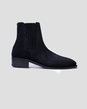 SG Damien Chelsea Boot - Black Suede