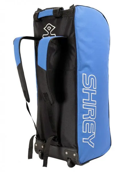 Shrey Star Duffle Wheelie Cricket Kit Bag - Black/Blue