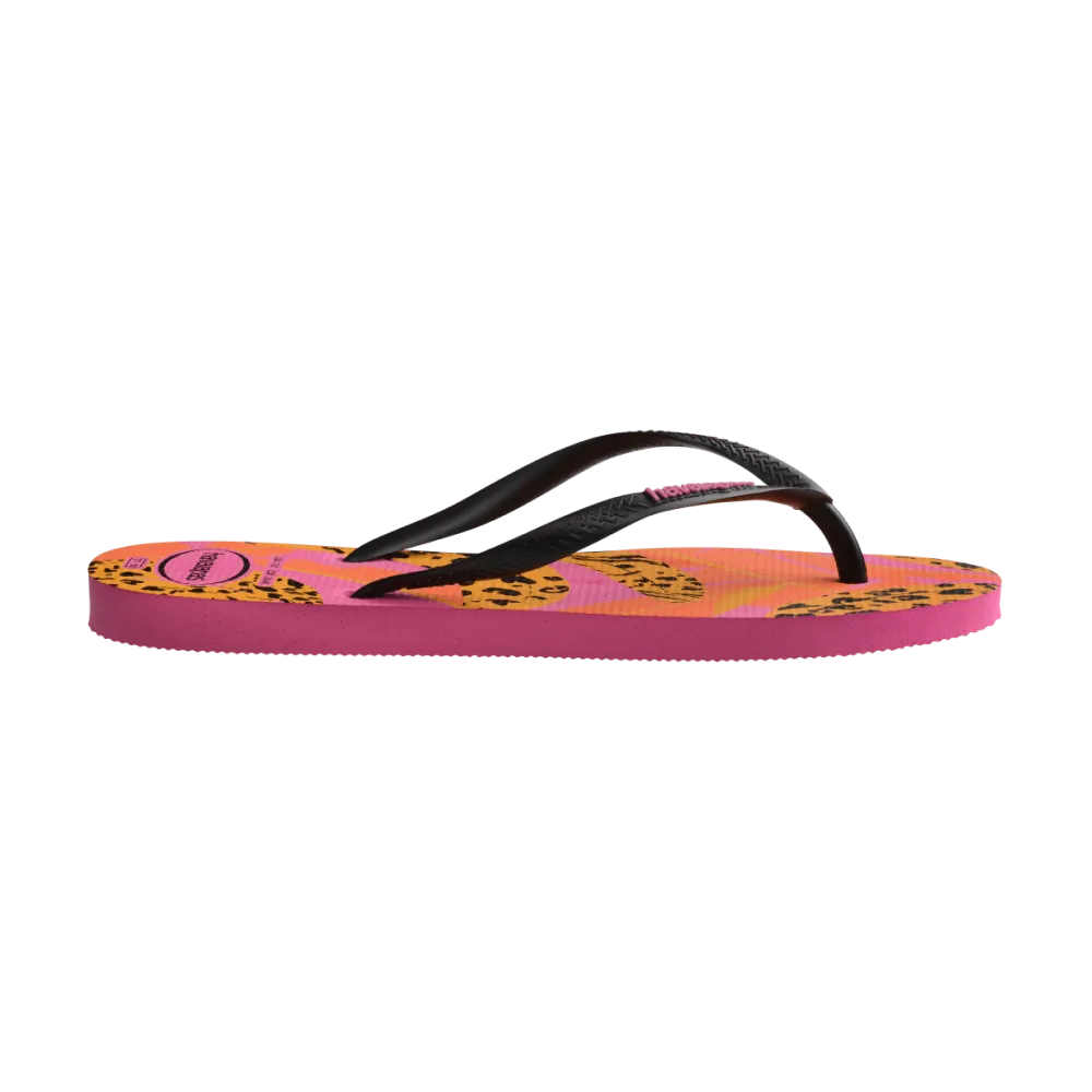 Slim Summer Fruits Flip Flops