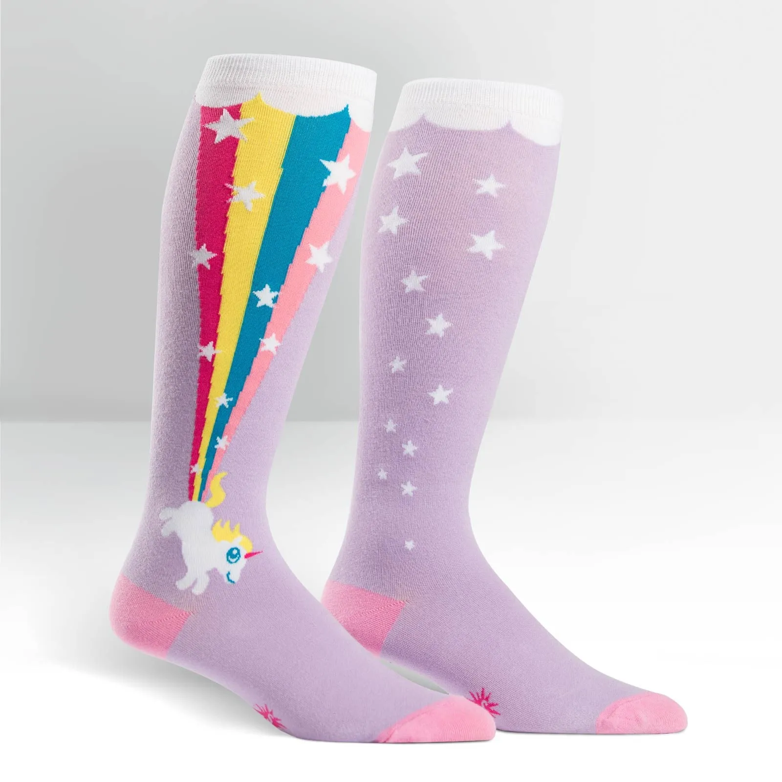 Sock It To Me Rainbow Blast Stretch-It Unisex Knee Highs