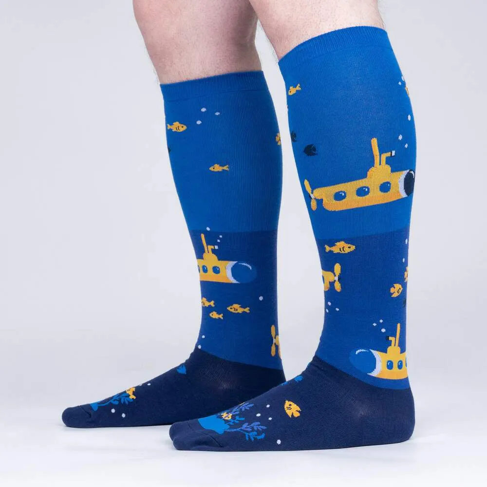 Sock It To Me Unisex STRETCH-IT Knee High Socks - Aquatic Adventures