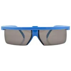 SQUATTER Blue Fashion-Forward Sunglasses