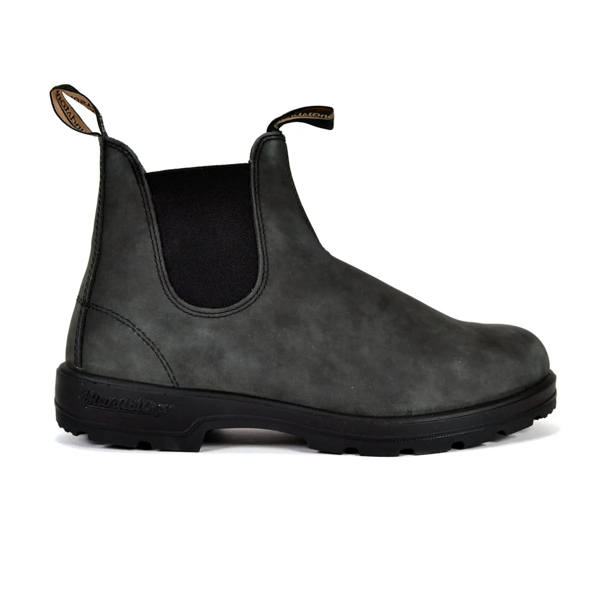 STYLE 587 CHELSEA BOOTS - RUSTIC BLACK