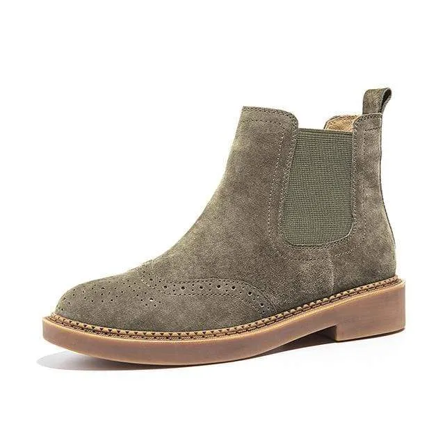 Suede Chelsea Boots