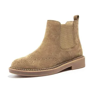 Suede Chelsea Boots