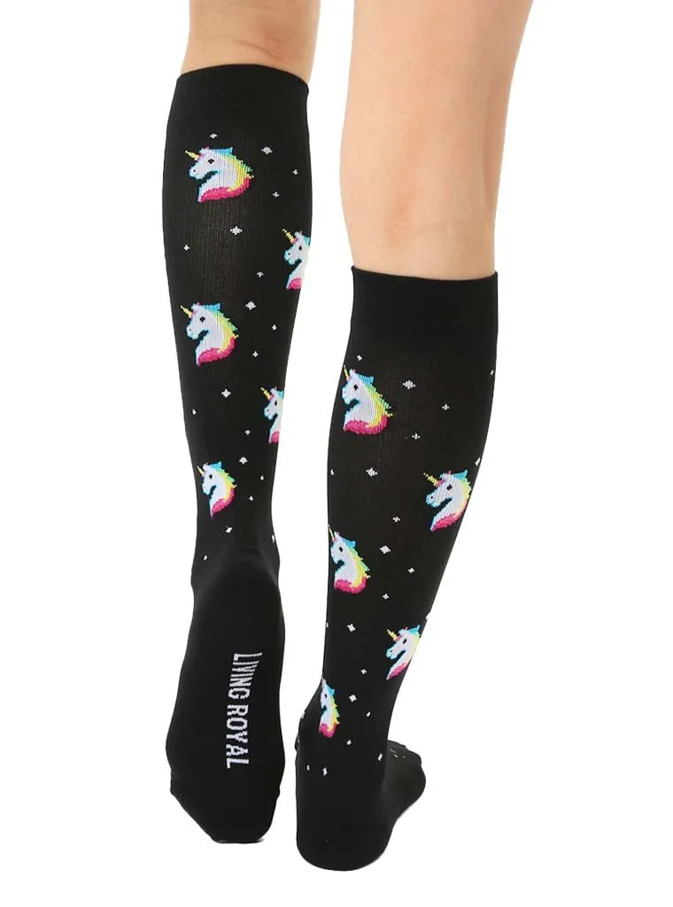 Unicorn Compression Knee High