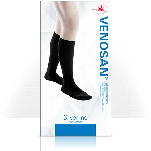 Venosan Silverline Men's Compression Socks, 20-30 mmHg