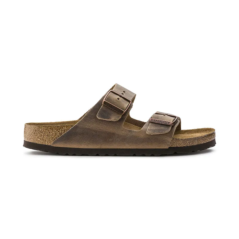 Women's Arizona Soft Footbed Narrow Tobacco Oiled Leather